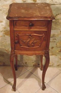 rococo bedside table